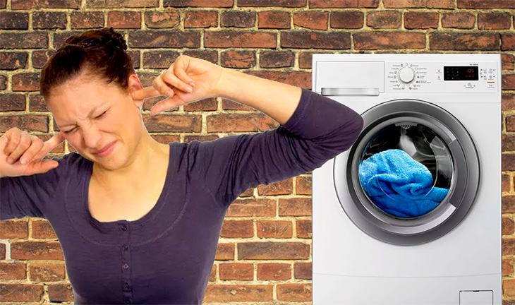 Сильный уровень шума стиральной машинки